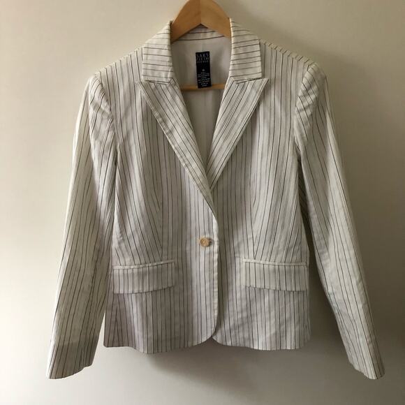 Saks 5th Avenue Pinstripe Blazer - Picture 1 of 4